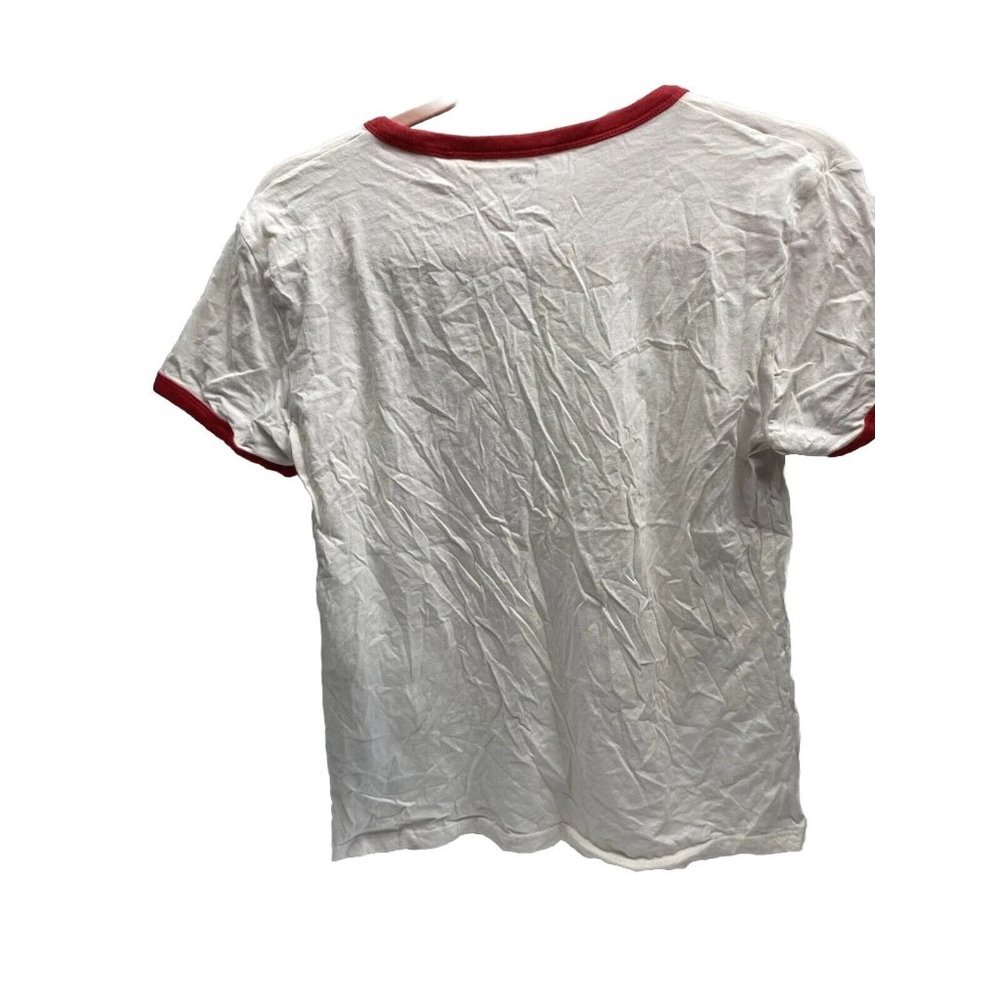 Classic Levi's White & Red Ringer Tee - Picture 9 of 11
